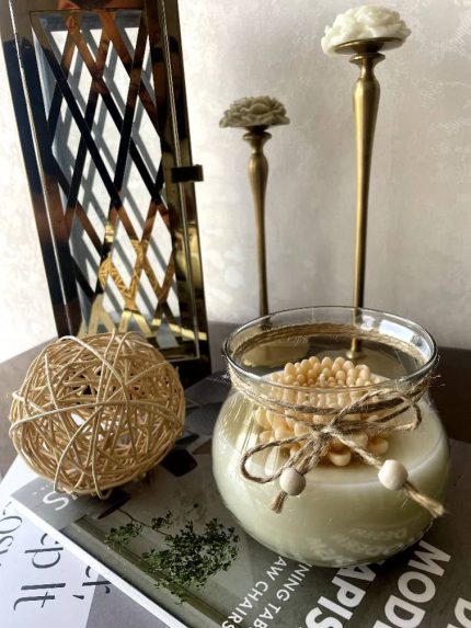 شمع لیوانی در چند رنگ و رایحه