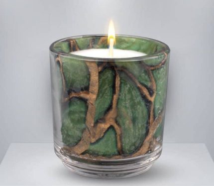 شمع لیوانی کوبیسم