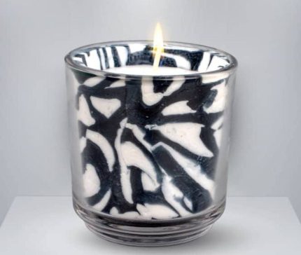 شمع لیوانی کوبیسم