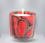 شمع لیوانی کوبیسم