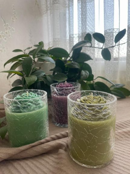 شمع لیوانی تگرگ